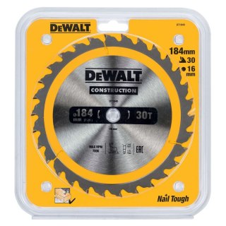 TARCZA 184X16MM 30T AC DEWALT DT1940-QZ