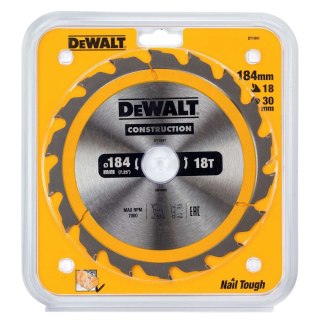 TARCZA 184X30MM 18T AC DEWALT DT1941-QZ