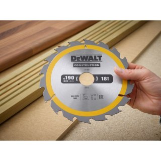 TARCZA 190X30MM 18T AC DEWALT DT1943-QZ