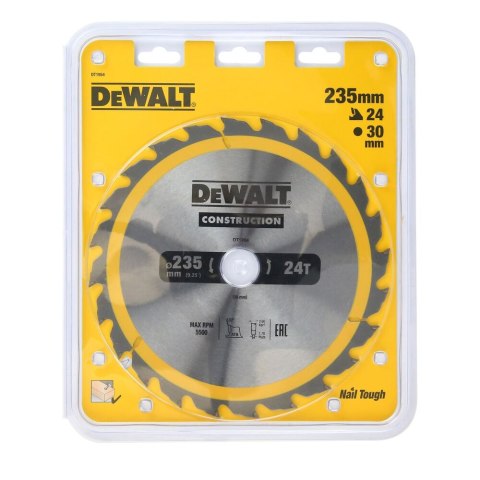 TARCZA 235X30MM 24T DEWALT DT1954-QZ