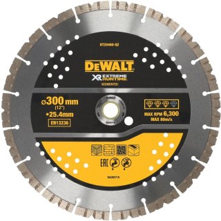 TARCZA 300MM EXTREME RUNTIME ZAST OGÓLNE DEWALT DT20460-QZ