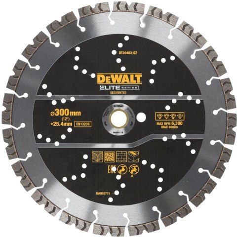 TARCZA 300MM ELITE ZAST. OGÓLNE DEWALT DT20463-QZ
