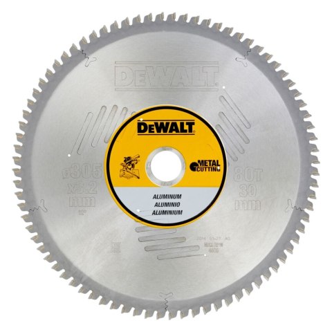 TARCZA 305X30 80T ALU DEWALT DT1916-QZ