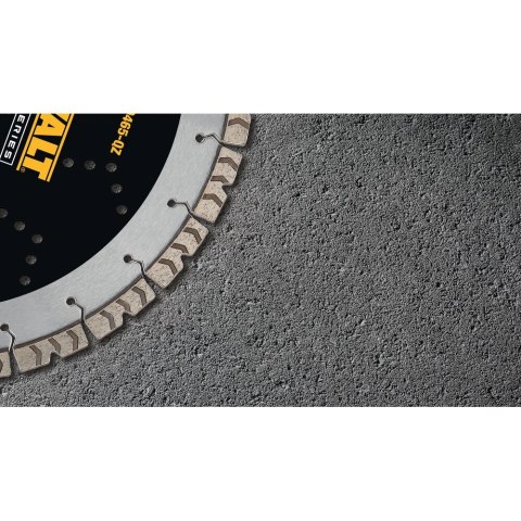 TARCZA 350MM ELITE PRĘTY ZBROJ./BETON DEWALT DT20465-QZ