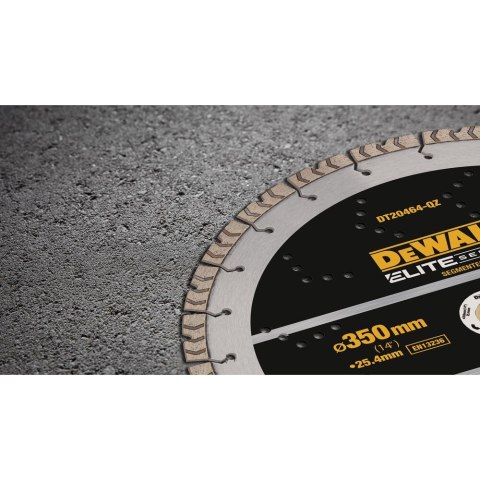 TARCZA 350MM ELITE ZAST. OGÓLNE DEWALT DT20464-QZ