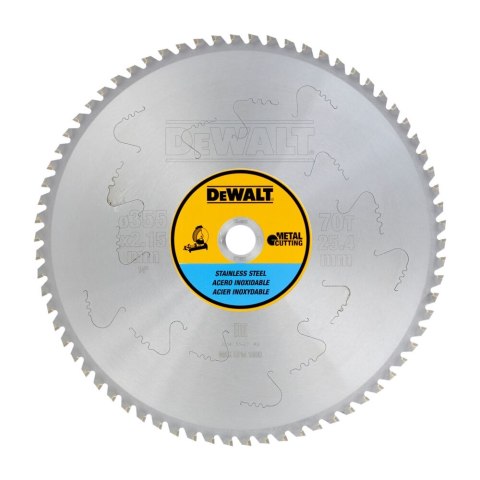 TARCZA 355X25.4 70T DEWALT DT1921-QZ