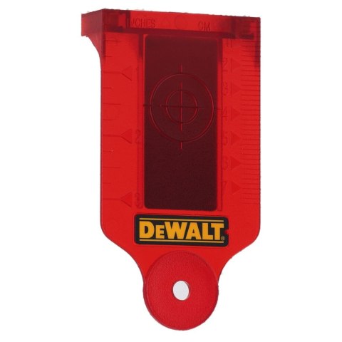 TARCZA CELOWNICZA DO LASERÓW CZERWONYCH DEWALT DE0730-XJ