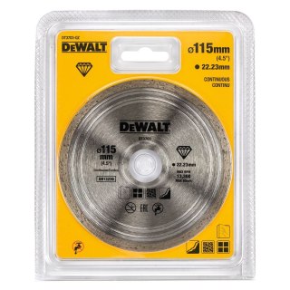 TARCZA DIAM.115X22.2MM, 1.6MM DEWALT DT3703-QZ