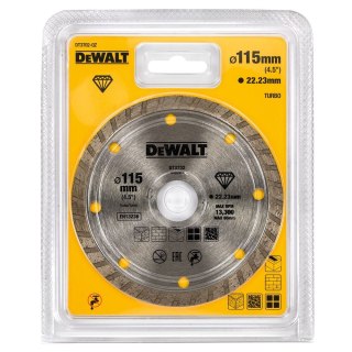 TARCZA DIAM.115X22.2MM, 2.1MM DEWALT DT3702-QZ