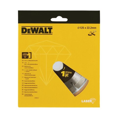 TARCZA DIAM.125X22.2MM, 2MM DEWALT DT3741-XJ