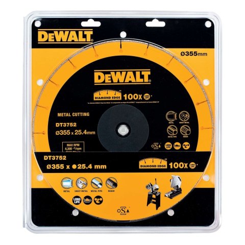 TARCZA DIAM. PODWÓJNA 125MM DEWALT DT3752-QZ