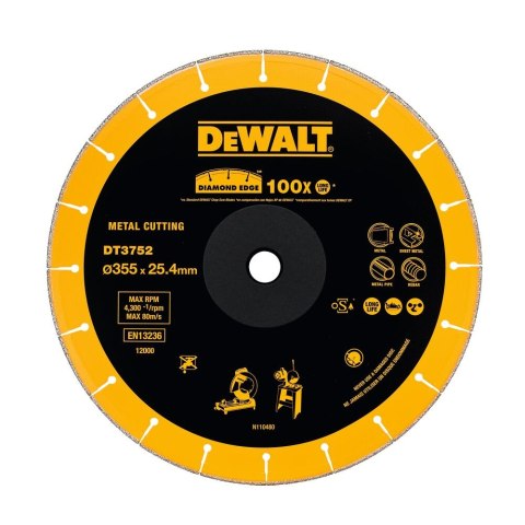 TARCZA DIAM. PODWÓJNA 125MM DEWALT DT3752-QZ