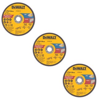 TARCZA DO CIĘCIA 76X1.6 3 SZT. DEWALT DT20592-QZ