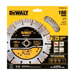 TARCZA DO CIECIA DIAMENTOWA 180MM DEWALT DT20468-QZ