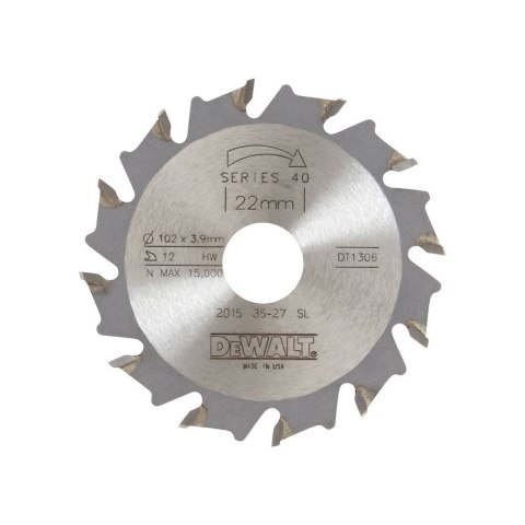 TARCZA DO FREZARKI LAMELLO DW682K DEWALT DT1306-QZ