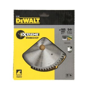 TARCZA PILARSKA 165MM,54ZĘB.,1.6MM,0 ATB DEWALT DT1087-QZ