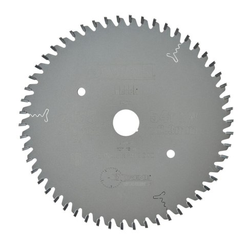 TARCZA PILARSKA 165MM,54ZĘB.,1.6MM,0 ATB DEWALT DT1087-QZ