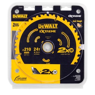 TARCZA PILARSKA 210X30/24 ZĘB DEWALT DT20432-QZ