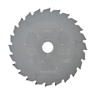 TARCZA PILARSKA 216X30MM, 24 ZĘBÓW DEWALT DT4310-QZ