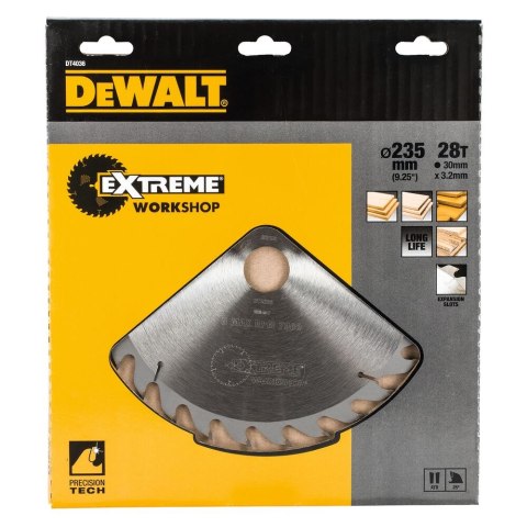 TARCZA PILARSKA 235X30MM 28T DEWALT DT4036-QZ