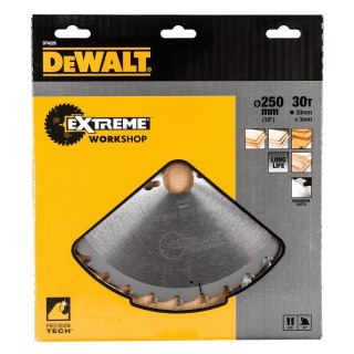 TARCZA PILARSKA 250X30MM, 30 ZĘBÓW DEWALT DT4226-QZ