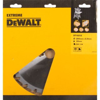 TARCZA PILARSKA 250X30MM, 60 ZĘBÓW DEWALT DT4202-QZ