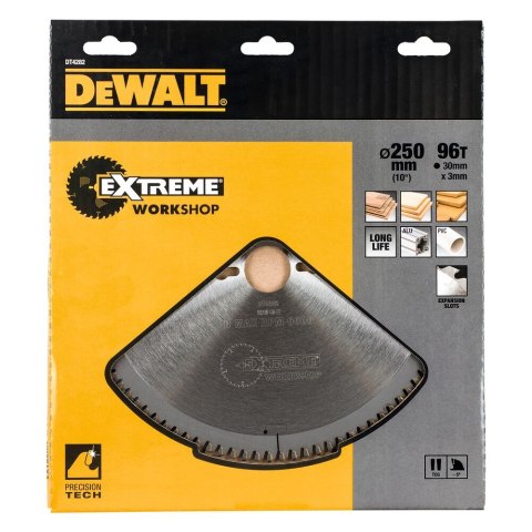 TARCZA PILARSKA 250X30MM, 96 ZĘBÓW DEWALT DT4282-QZ