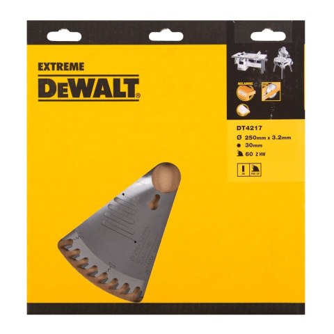 TARCZA PILARSKA 250MM X 30MM X 60T DEWALT DT4217-QZ