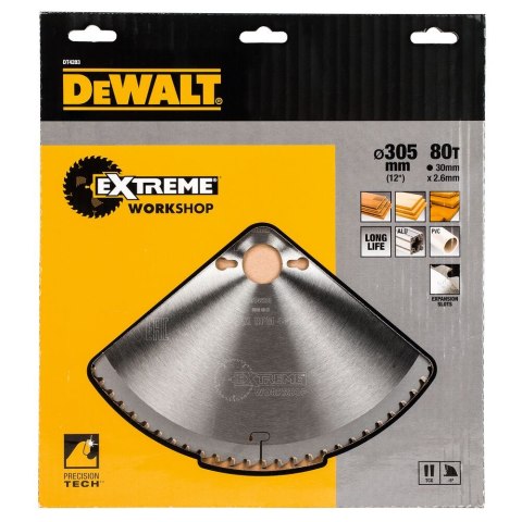 TARCZA PILARSKA 305X30MM, 24 ZĘBÓW DEWALT DT4283-QZ