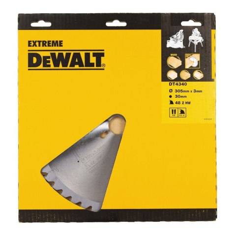 TARCZA PILARSKA 305X30MM, 48 ZĘBÓW DEWALT DT4340-QZ