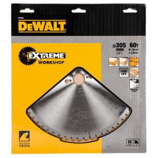 TARCZA PILARSKA 305X30MM, 60 ZĘBÓW DEWALT DT4260-QZ