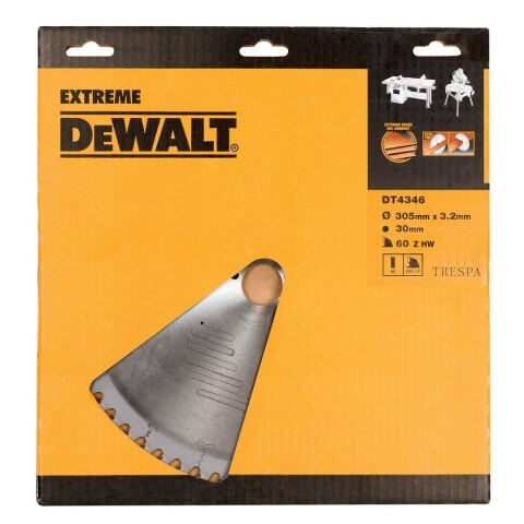 TARCZA PILARSKA 305 X 30MM 60T DEWALT DT4346-QZ