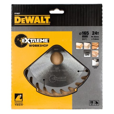 TARCZA PILARSKA 40 DO PIL.PRZEN. 165X30MM DEWALT DT4027-QZ