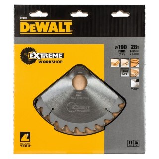 TARCZA PILARSKA 40 DO PIL.PRZEN. 190X30MM DEWALT DT4033-QZ