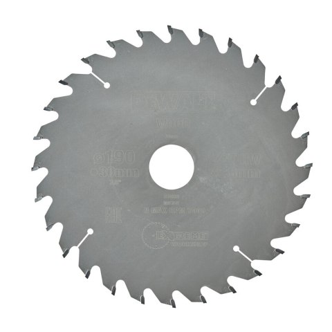 TARCZA PILARSKA 40 DO PIL.PRZEN. 190X30MM DEWALT DT4033-QZ