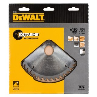 TARCZA PILARSKA 40 DO PIL.PRZEN. 190X30MM DEWALT DT4064-QZ