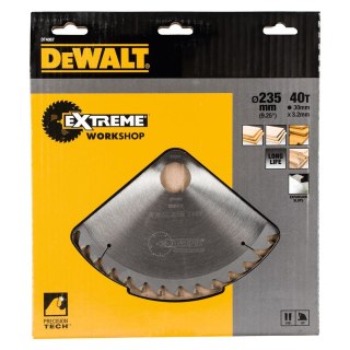 TARCZA PILARSKA 40 DO PIL.PRZEN. 235X30MM DEWALT DT4067-QZ