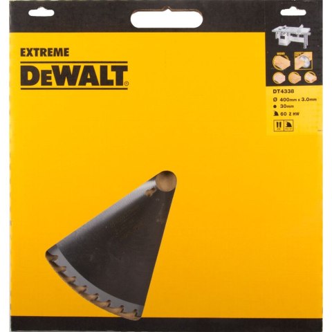 TARCZA PILARSKA 400X30 60T DEWALT DT4338-QZ