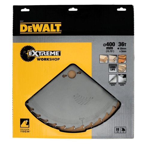 TARCZA PILARSKA 400X30MM, 36 ZEBÓW DEWALT DT4317-QZ