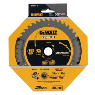 TARCZA PILARSKA XR 165MM X 20MM 42T CSB DEWALT DT99561-QZ