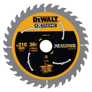 TARCZA PILARSKA XR 210MM X 30MM 36T CSB DEWALT DT99566-QZ