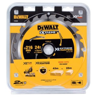 TARCZA PILARSKA XR 216MM X 30MM 24T CSB DEWALT DT99568-QZ