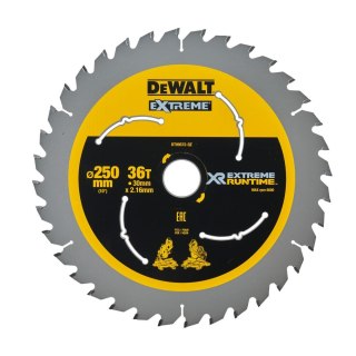 TARCZA PILARSKA XR 250MM X 30MM 36T CSB DEWALT DT99572-QZ