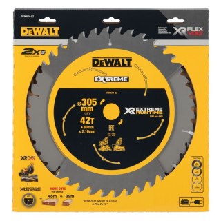 TARCZA PILARSKA XR 305MM X 30MM 42T CSB DEWALT DT99574-QZ