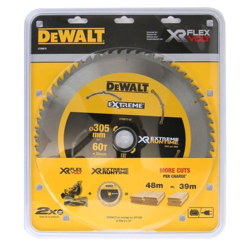 TARCZA PILARSKA XR 305MM X 30MM 60T CSB DEWALT DT99575-QZ