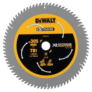 TARCZA PILARSKA XR 305MM X 30MM 78T CSB DEWALT DT99576-QZ