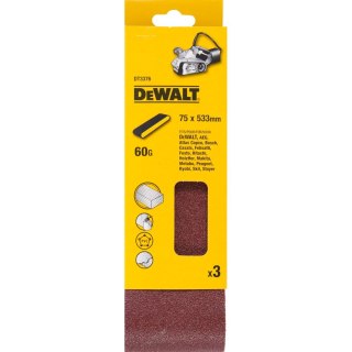 TAŚMY SZLIF. 75X553MM, GR.60 DEWALT DT3376-QZ