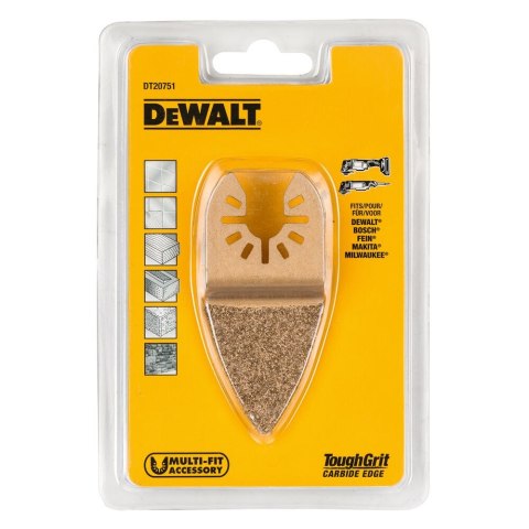 TRÓJKATNA TARCZA SZLIFIERSKA DO MULTINARZĘDZIA DEWALT DT20751-QZ