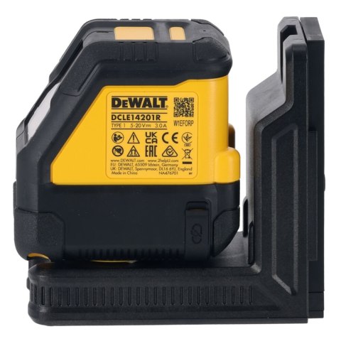 USB-C LASER KRZYŻOWY CZERWONY DEWALT DCLE14201RB-XJ
