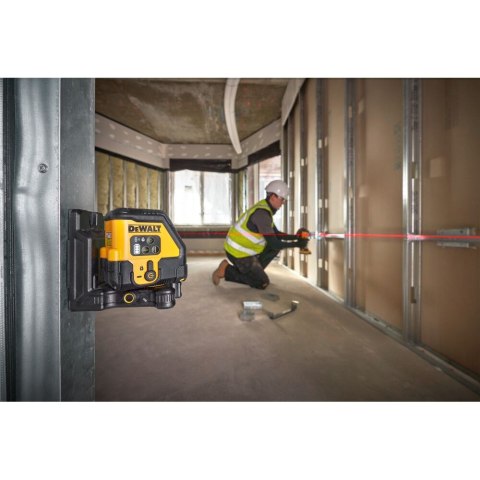 USB-C LASER KRZYŻOWY CZERWONY DEWALT DCLE14201RB-XJ
